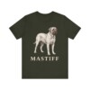 Mastiff Lover Shirt, Vintage Dog Sketch Tee, Dog Lover Gift