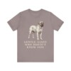 Mastiff Humor Shirt, Vintage Dog Sketch Tee, Dog Humor Gift