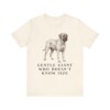 Mastiff Humor Shirt, Vintage Dog Sketch Tee, Dog Humor Gift