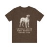 Mastiff Humor Shirt, Vintage Dog Sketch Tee, Dog Humor Gift