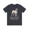 Mastiff Humor Shirt, Vintage Dog Sketch Tee, Dog Humor Gift
