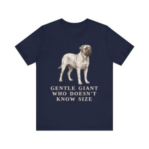 Mastiff Humor Shirt, Vintage Dog Sketch Tee, Dog Humor Gift