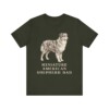Miniature American Shepherd Dad Shirt, Vintage Dog Sketch Tee, Dog Dad Gift