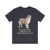 Miniature American Shepherd Dad Shirt, Vintage Dog Sketch Tee, Dog Dad Gift