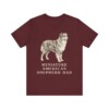Miniature American Shepherd Dad Shirt, Vintage Dog Sketch Tee, Dog Dad Gift