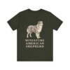 Miniature American Shepherd Lover Shirt, Vintage Dog Sketch Tee, Dog Lover Gift