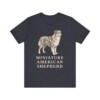 Miniature American Shepherd Lover Shirt, Vintage Dog Sketch Tee, Dog Lover Gift