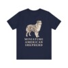 Miniature American Shepherd Lover Shirt, Vintage Dog Sketch Tee, Dog Lover Gift