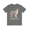 Miniature American Shepherd Latin Shirt, Vintage Dog Sketch Tee, Dog Latin Gift
