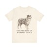 Miniature American Shepherd Latin Shirt, Vintage Dog Sketch Tee, Dog Latin Gift