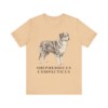 Miniature American Shepherd Latin Shirt, Vintage Dog Sketch Tee, Dog Latin Gift