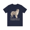 Miniature American Shepherd Latin Shirt, Vintage Dog Sketch Tee, Dog Latin Gift