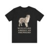 Miniature American Shepherd Lover Shirt, Vintage Dog Sketch Tee, Dog Lover Gift