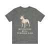 Miniature Bull Terrier Dad Shirt, Vintage Dog Sketch Tee, Dog Dad Gift