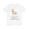 Miniature Bull Terrier Mom Shirt, Vintage Dog Sketch Tee, Dog Mom Gift
