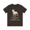 Miniature Bull Terrier Mom Shirt, Vintage Dog Sketch Tee, Dog Mom Gift