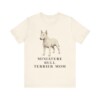 Miniature Bull Terrier Mom Shirt, Vintage Dog Sketch Tee, Dog Mom Gift