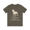 Miniature Bull Terrier Mom Shirt, Vintage Dog Sketch Tee, Dog Mom Gift