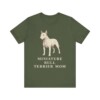 Miniature Bull Terrier Mom Shirt, Vintage Dog Sketch Tee, Dog Mom Gift