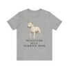 Miniature Bull Terrier Mom Shirt, Vintage Dog Sketch Tee, Dog Mom Gift