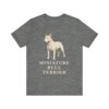 Miniature Bull Terrier Lover Shirt, Vintage Dog Sketch Tee, Dog Lover Gift