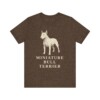 Miniature Bull Terrier Lover Shirt, Vintage Dog Sketch Tee, Dog Lover Gift