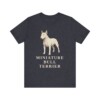 Miniature Bull Terrier Lover Shirt, Vintage Dog Sketch Tee, Dog Lover Gift