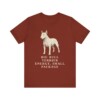 Miniature Bull Terrier Humor Shirt, Vintage Dog Sketch Tee, Dog Humor Gift