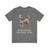 Miniature Poodle Dad Shirt, Vintage Dog Sketch Tee, Dog Dad Gift