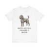 Miniature Poodle Mom Shirt, Vintage Dog Sketch Tee, Dog Mom Gift