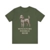 Miniature Poodle Mom Shirt, Vintage Dog Sketch Tee, Dog Mom Gift