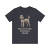 Miniature Poodle Mom Shirt, Vintage Dog Sketch Tee, Dog Mom Gift