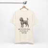 Miniature Poodle Mom Shirt, Vintage Dog Sketch Tee, Dog Mom Gift