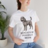 Miniature Poodle Mom Shirt, Vintage Dog Sketch Tee, Dog Mom Gift