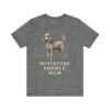 Miniature Poodle Mom Shirt, Vintage Dog Sketch Tee, Dog Mom Gift