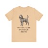 Miniature Poodle Mom Shirt, Vintage Dog Sketch Tee, Dog Mom Gift