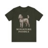 Miniature Poodle Lover Shirt, Vintage Dog Sketch Tee, Dog Lover Gift