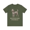 Miniature Poodle Lover Shirt, Vintage Dog Sketch Tee, Dog Lover Gift