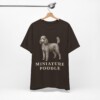 Miniature Poodle Lover Shirt, Vintage Dog Sketch Tee, Dog Lover Gift