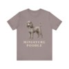 Miniature Poodle Lover Shirt, Vintage Dog Sketch Tee, Dog Lover Gift