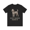 Miniature Poodle Humor Shirt, Vintage Dog Sketch Tee, Dog Humor Gift