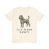 Miniature Poodle Humor Shirt, Vintage Dog Sketch Tee, Dog Humor Gift