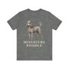 Miniature Poodle Lover Shirt, Vintage Dog Sketch Tee, Dog Lover Gift