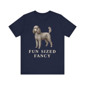 Miniature Poodle Humor Shirt, Vintage Dog Sketch Tee, Dog Humor Gift