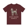 Miniature Poodle Humor Shirt, Vintage Dog Sketch Tee, Dog Humor Gift