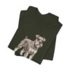 Miniature Schnauzer Mom Shirt, Vintage Dog Sketch Tee, Dog Mom Gift