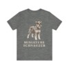 Miniature Schnauzer Lover Shirt, Vintage Dog Sketch Tee, Dog Lover Gift Miniature Schnauzer Lover Shirt, Vintage Dog Sketch Tee, Dog Lover Gift