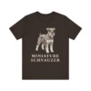 Miniature Schnauzer Lover Shirt, Vintage Dog Sketch Tee, Dog Lover Gift Miniature Schnauzer Lover Shirt, Vintage Dog Sketch Tee, Dog Lover Gift