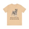 Miniature Schnauzer Lover Shirt, Vintage Dog Sketch Tee, Dog Lover Gift Miniature Schnauzer Lover Shirt, Vintage Dog Sketch Tee, Dog Lover Gift