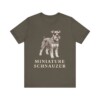 Miniature Schnauzer Lover Shirt, Vintage Dog Sketch Tee, Dog Lover Gift Miniature Schnauzer Lover Shirt, Vintage Dog Sketch Tee, Dog Lover Gift